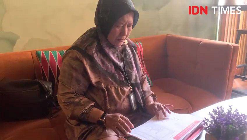 Kabid PSU pada DPRKPP Tangsel, Rizqiah (IDN Times/Muhamad Iqbal)