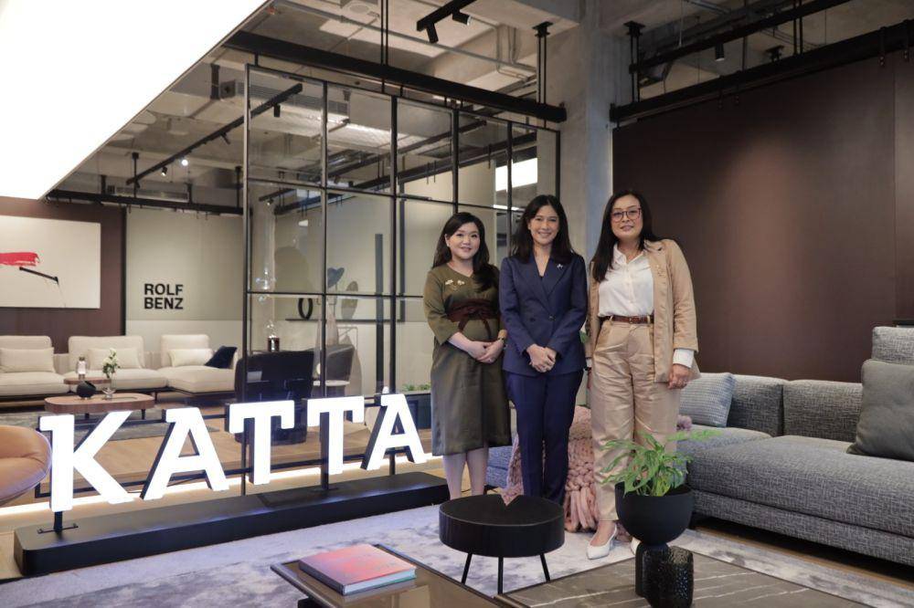 Dian Sastro saat launching KATTA Indonesia di Jakarta Selatan pada Kamis (13/7/2023). (dok. KATTA Indonesia)