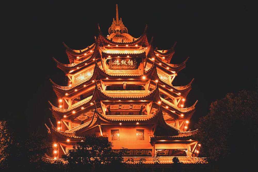 ilustrasi pagoda