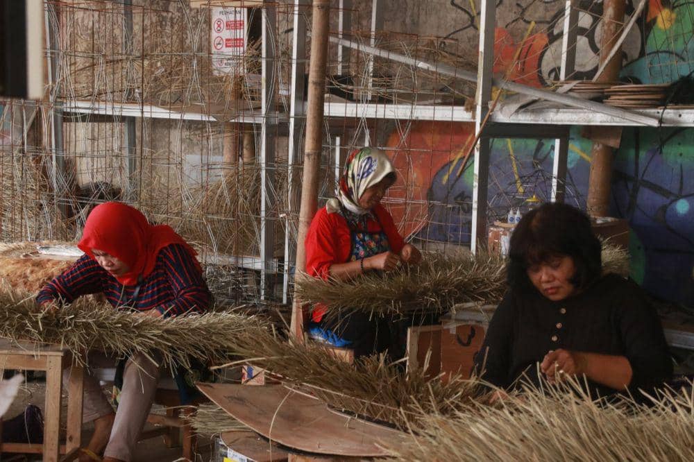 Pembuatan produk di Palem Craft. (Dok. Istimewa)