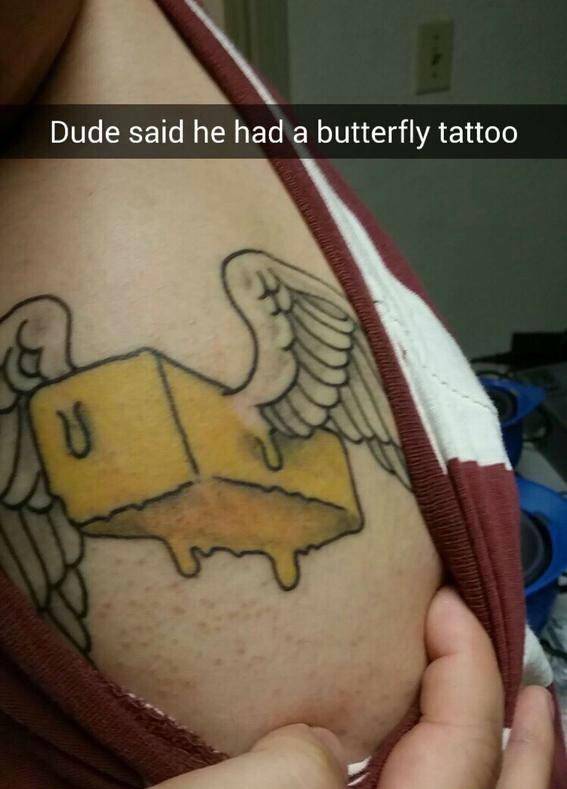 potret konsep tato ngawur (facebook.com/Fail tattoo)