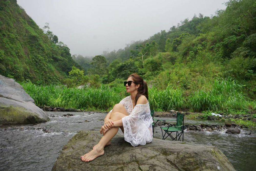 momen Wulan Guritno ajak anak liburan di Jogja (instagram.com/wulanguritno)