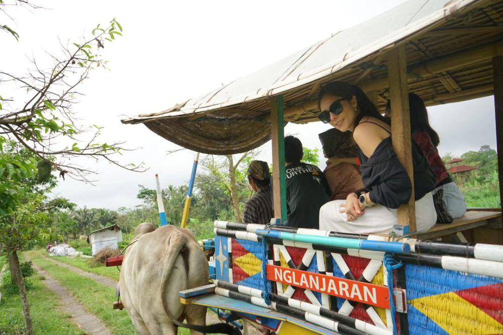 momen Wulan Guritno ajak anak liburan di Jogja (instagram.com/wulanguritno)