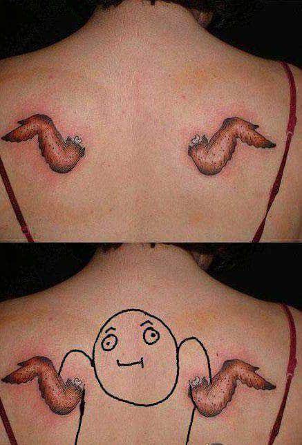 potret konsep tato ngawur (facebook.com/Fail tattoo)
