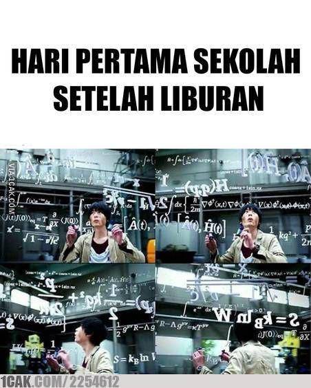 meme hari pertama masuk sekolah (1cak.com)