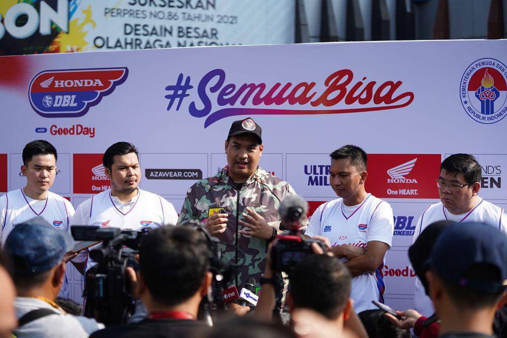Menpora Dito resmikan DBL 2023/24. (Dok. Kemenpora)