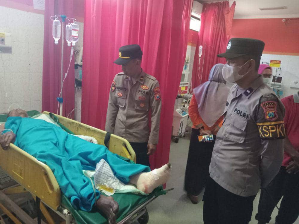 Korban Saat Dirawat di Rumah Sakit RSUD dr. Sayidiman Magetan. IDN Times/ Riyanto