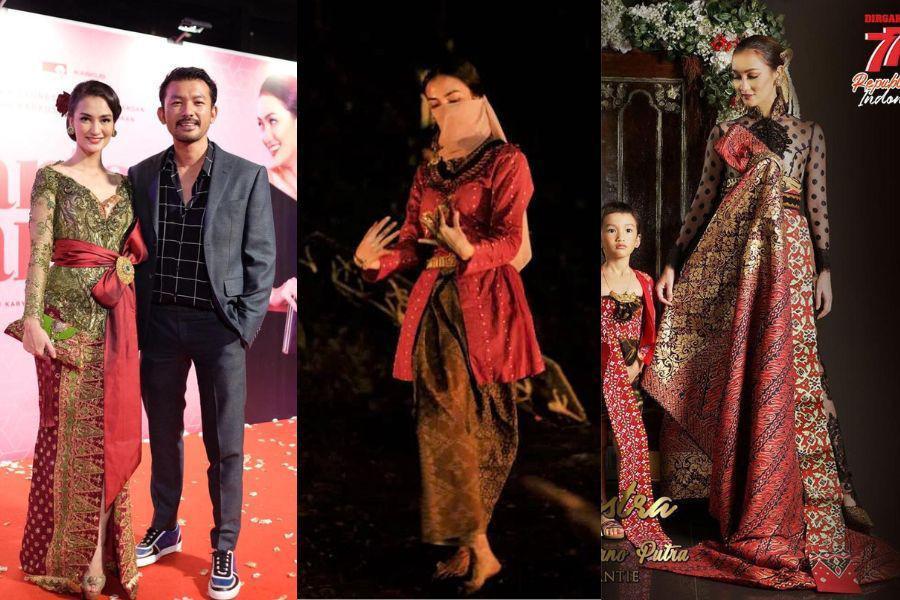 14 Gaya Kebaya Atiqah Hasiholan untuk Berbagai Acara, Aura Ningrat