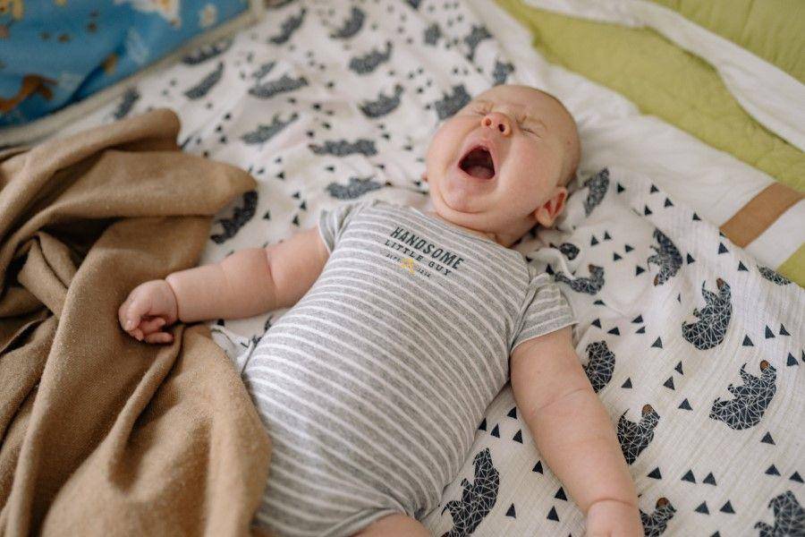 ilustrasi bayi susah tidur di malam hari (pexels.com/Yan Krukau)