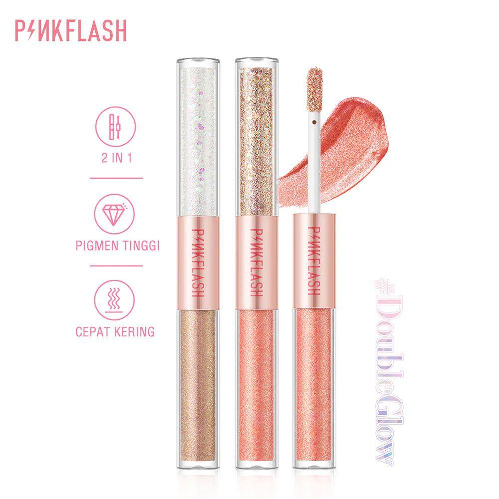 PINKFLASH DoubleGlow 2 in 1 All Glow Liquid Eyeshadow (dok. PINKFLASH)