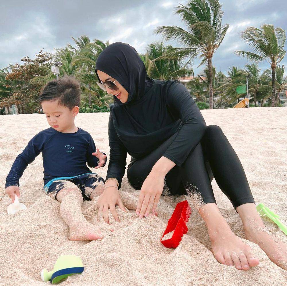 potret keluarga kecil Citra Kirana (instagram.com/citraciki)