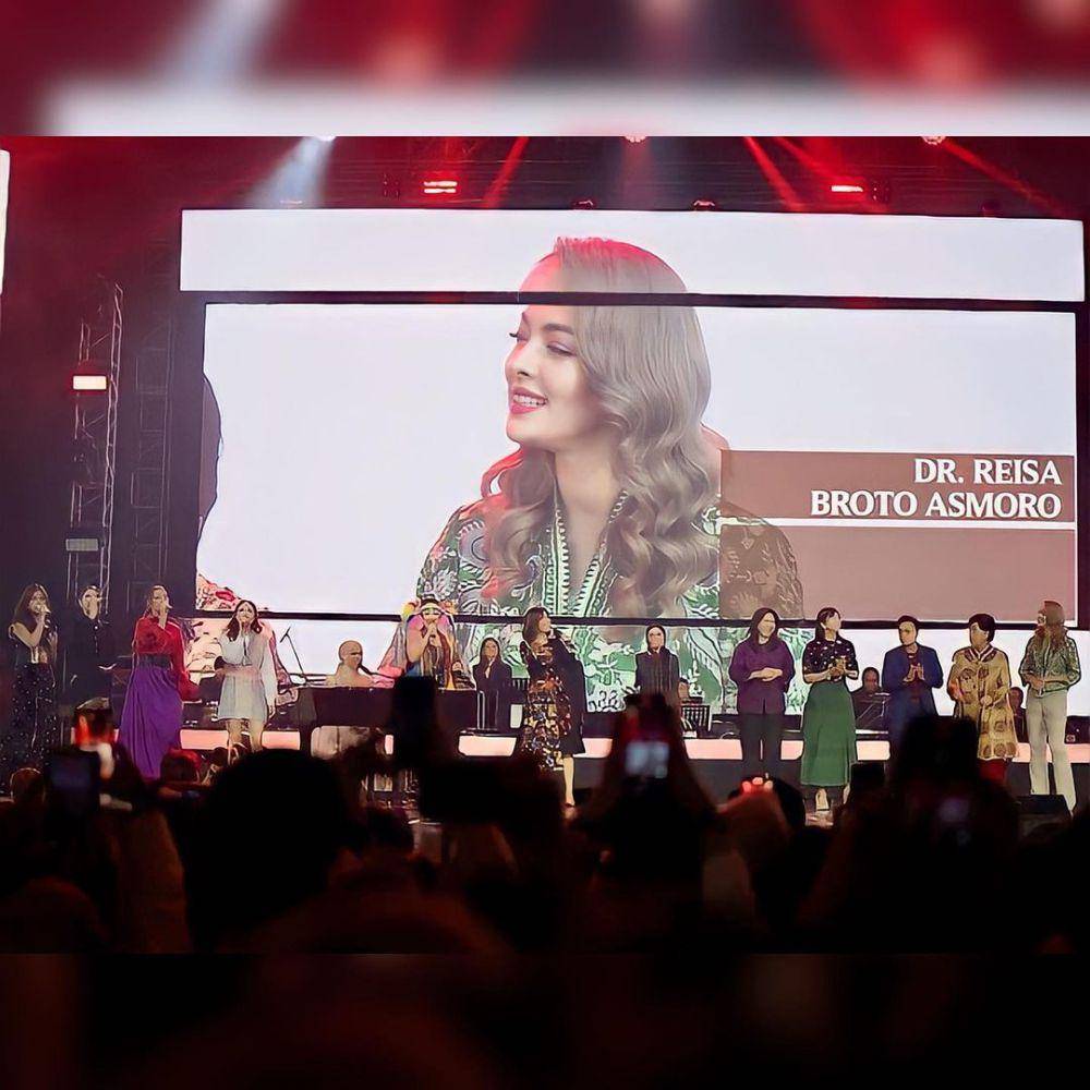 potret dr. Reisa Broto Asmoro hadir di Konser Wanita Hebat (instagram.com/reisabrotoasmoro)