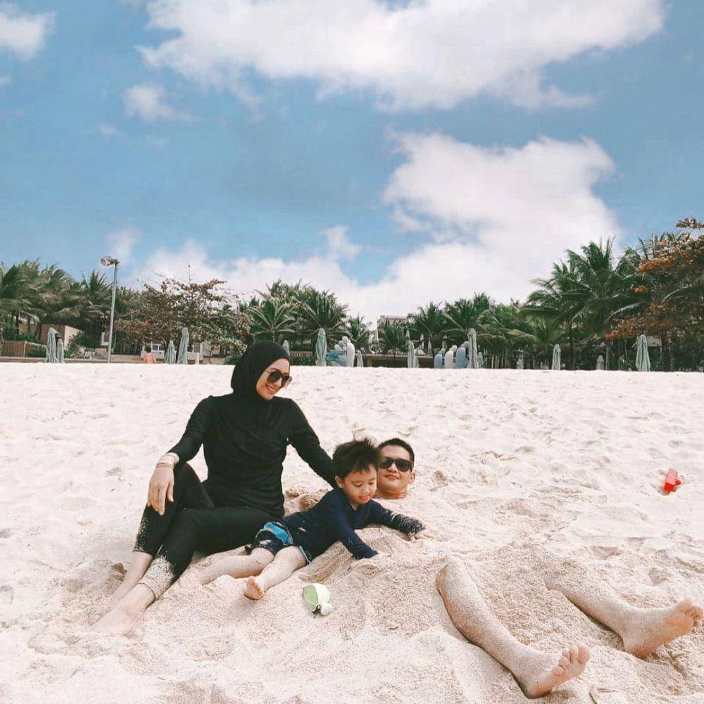 potret keluarga kecil Citra Kirana (instagram.com/citraciki)