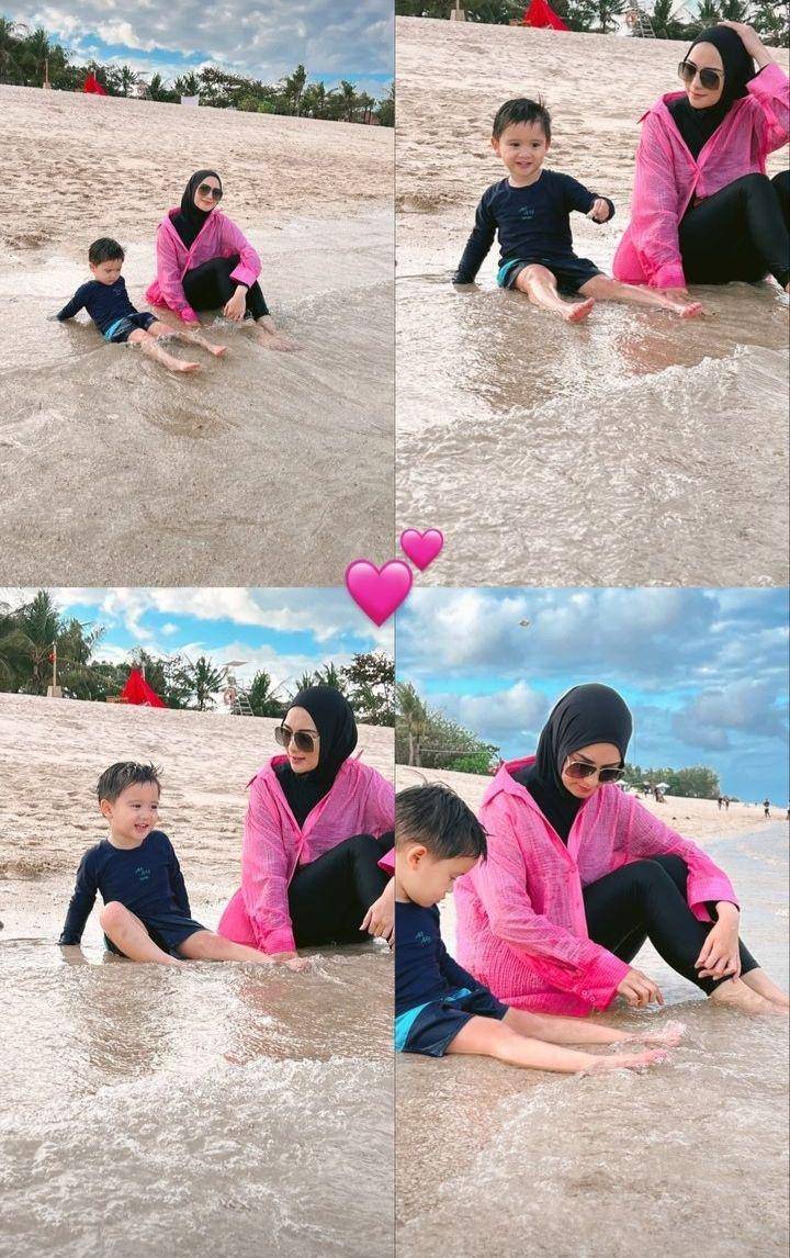 potret keluarga kecil Citra Kirana (instagram.com/citraciki)