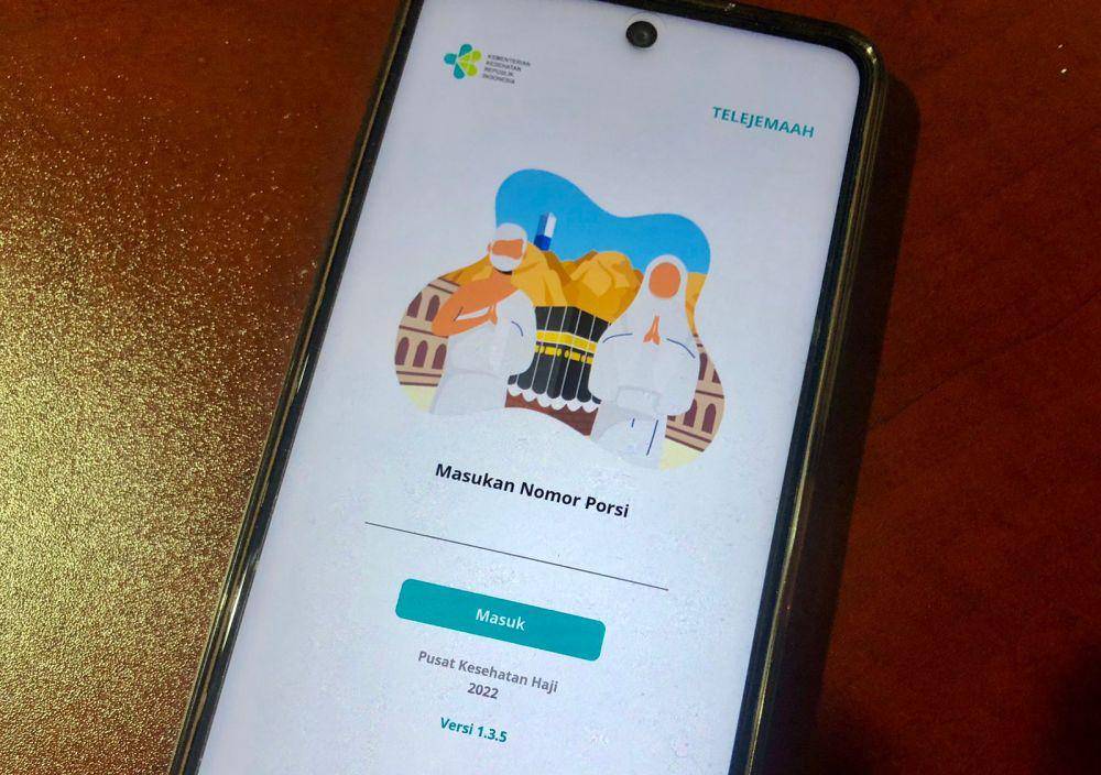 Aplikasi Telejemaah untuk cek kondisi jemaah haji yang dirawat di RS Arab Saudi (MCH Kemenag)
