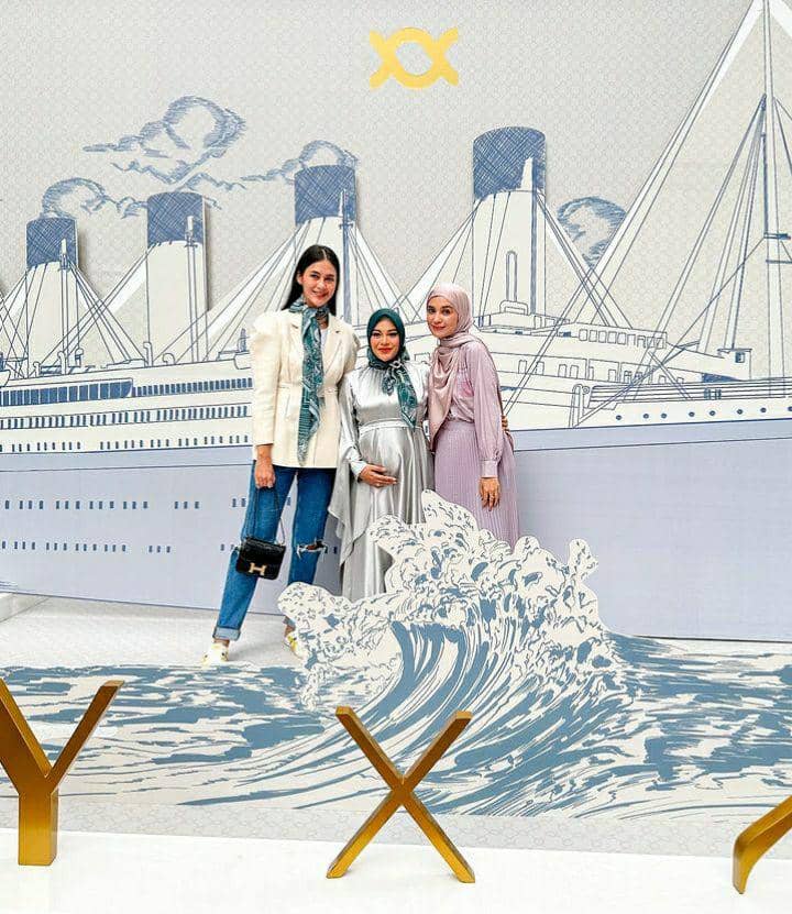 artis yang menghadiri grand launch produk kolaborasi Aurel Hermansyah dan Klamby (instagram.com/shireensungkar)