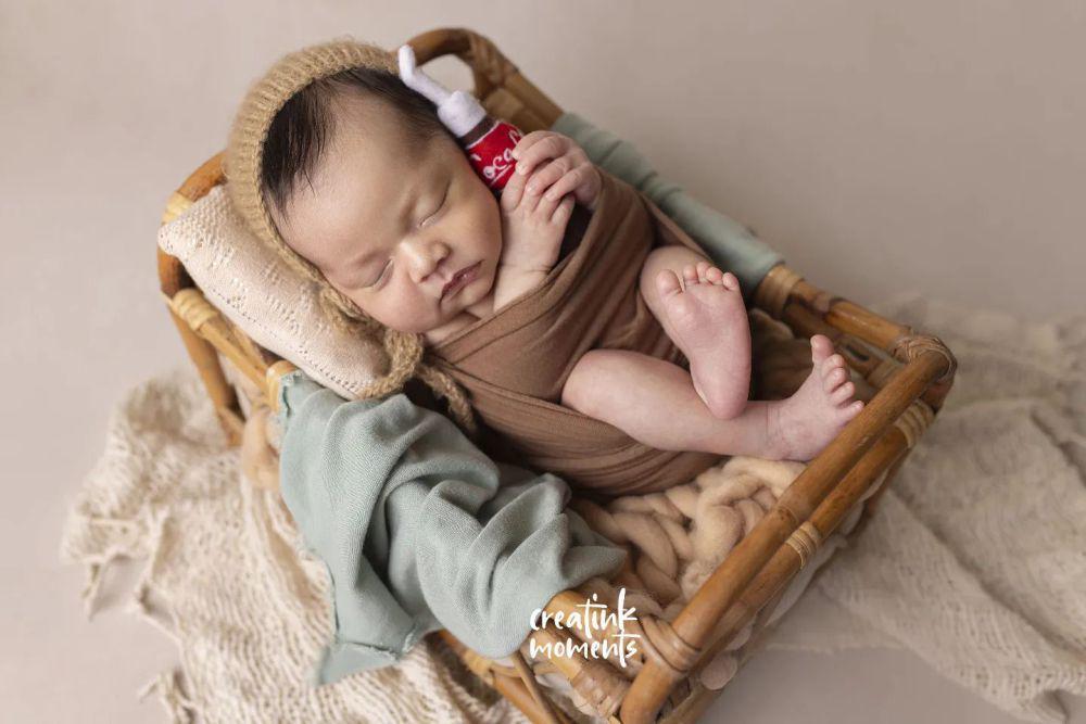 7 Pemotretan Baby Asher, Buah Hati Randy Pangalila Bikin Gemas