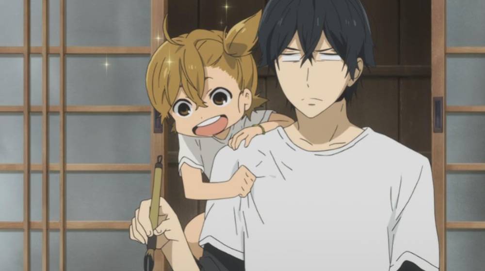 Naru Kotoishi dan Sei Handa dari anime Barakamon (2014) (dok. Kinema Citrus/Barakamon)