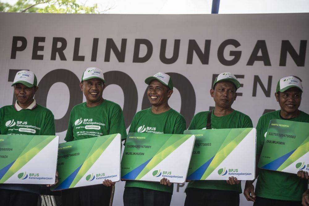 Ilustrasi BPJS Ketenagakerjaan. ANTARA FOTO/Aprillio Akbar