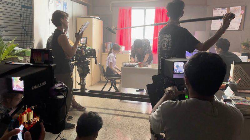 cast serial Enigma di balik layar (twitter.com/GMMTV)