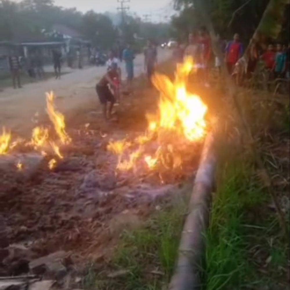2 Anak Tersambar Api Saat Main Korek Dekat Pipa Gas Bocor