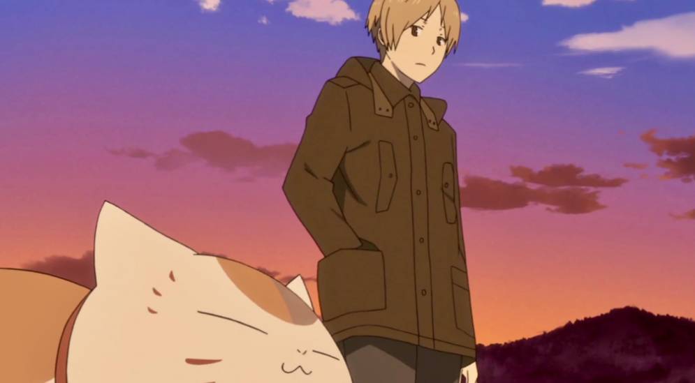 Takashi Natsume dan Madara dari anime Natsume's Book of Friends (2008) (dok. Brain's Base/Natsume's Book of Friends)