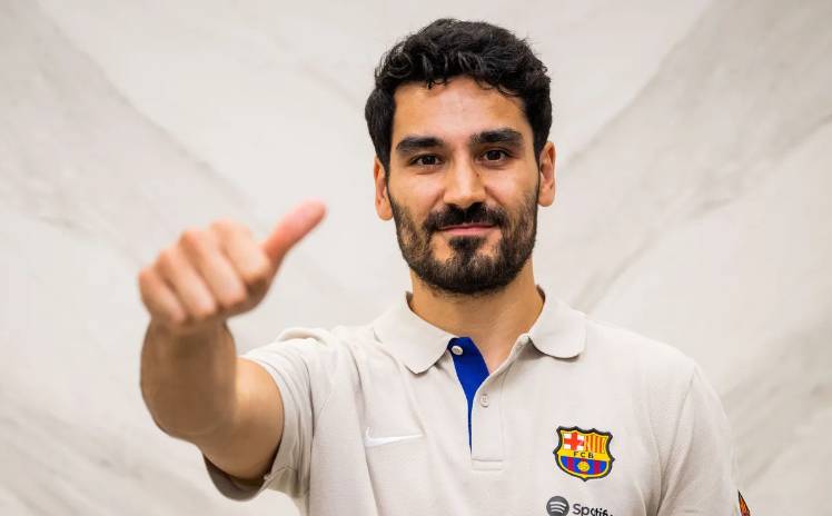 Ilkay Gundogan gabung Barca (fcbarcelona.com)