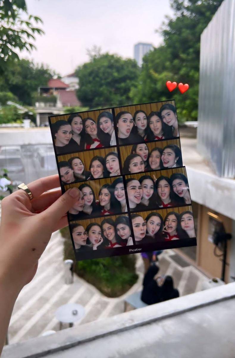 Febby Rastanty, Ify, Sivia, dan Agatha Pricilla (instagram.com/febbyrastanty)