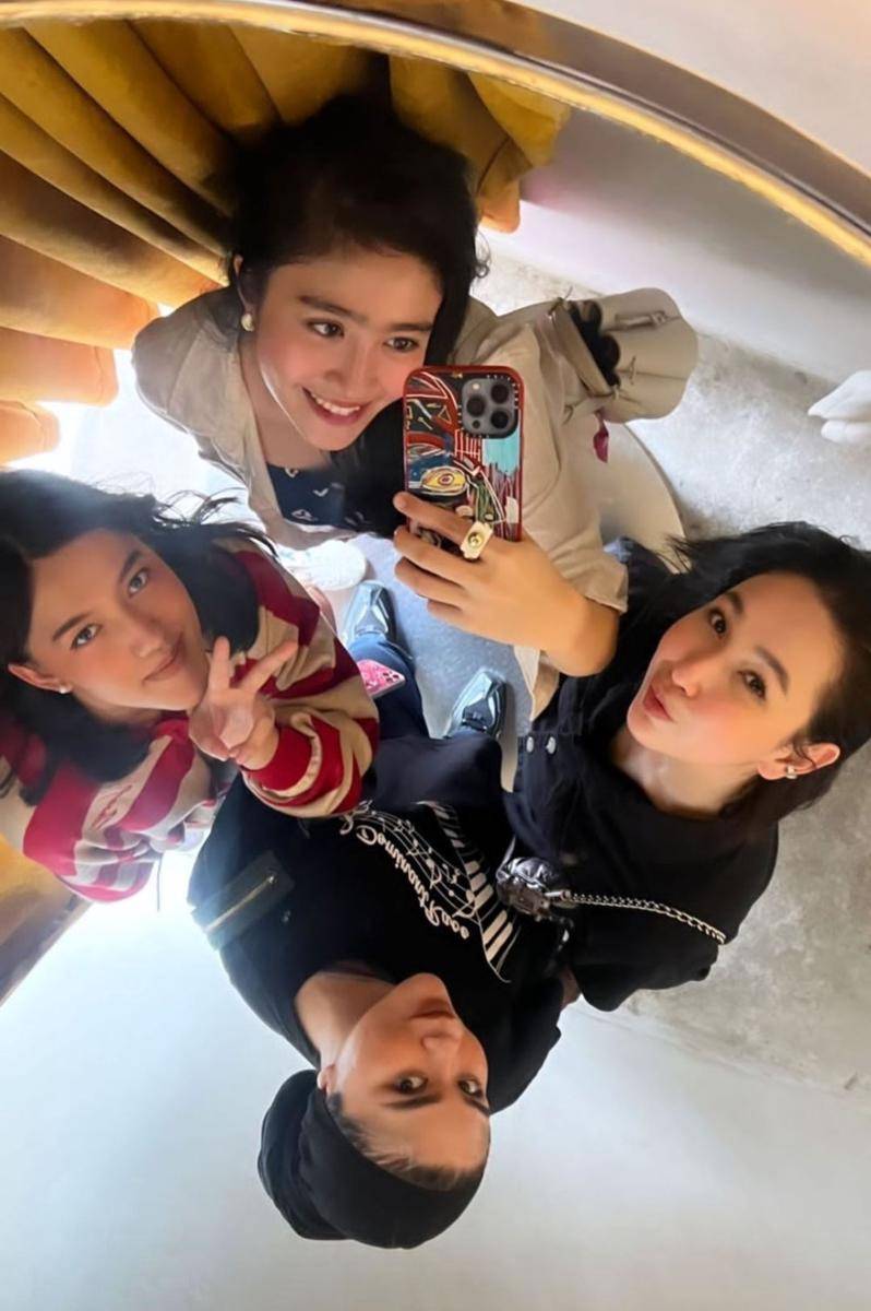 Febby Rastanty, Ify, Sivia, dan Agatha Pricilla (instagram.com/febbyrastanty)