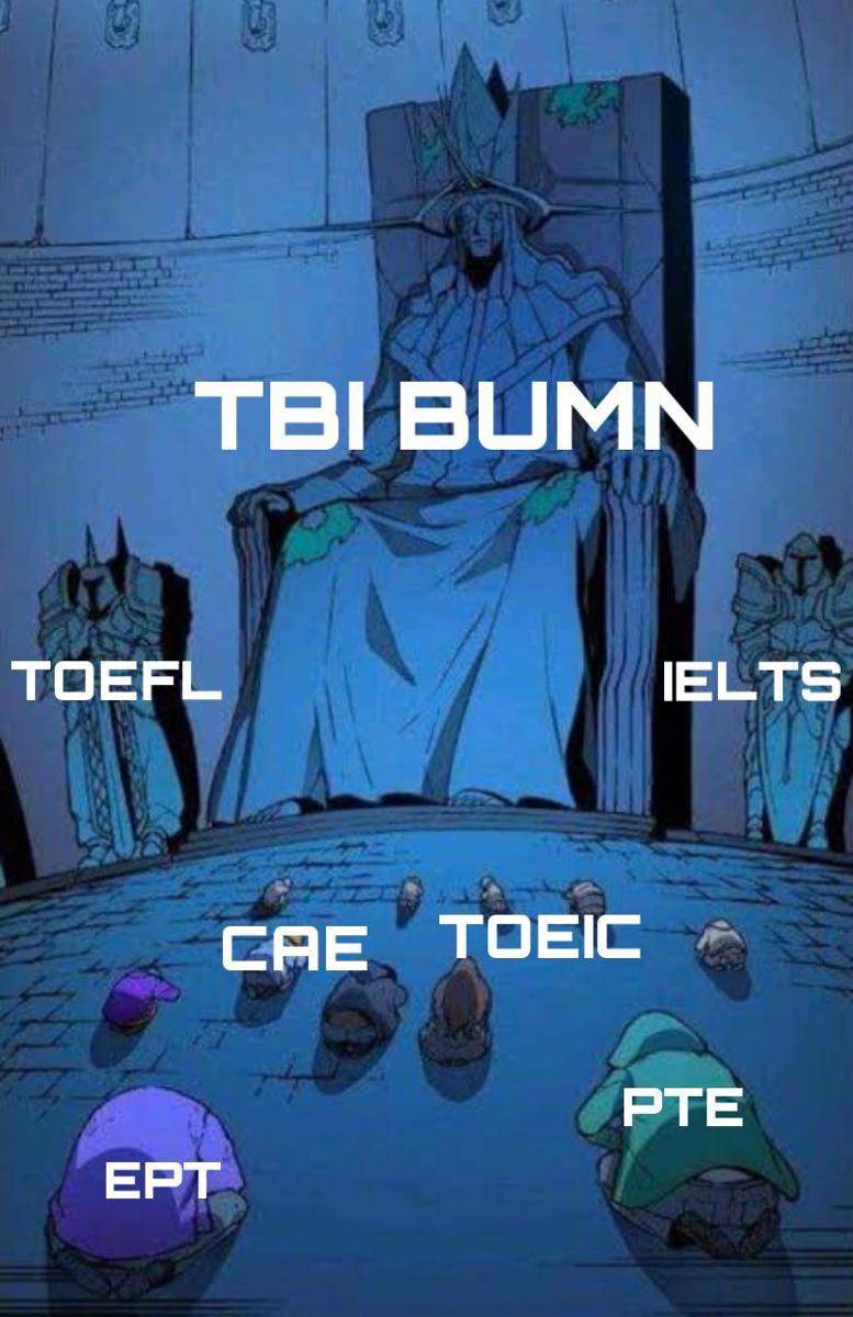 meme tes bahasa Inggris BUMN (twitter.com/decembersags)