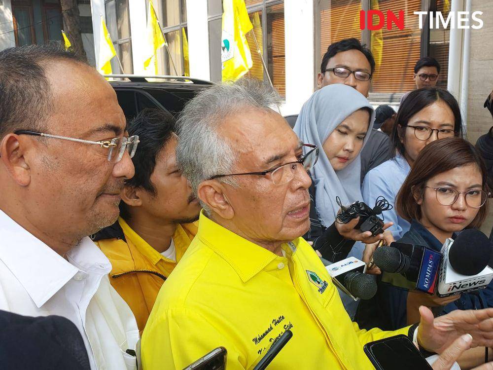 Ketua Dewan Etik Partai Golkar, Muhammad Hatta. (IDN Times/Santi Dewi)
