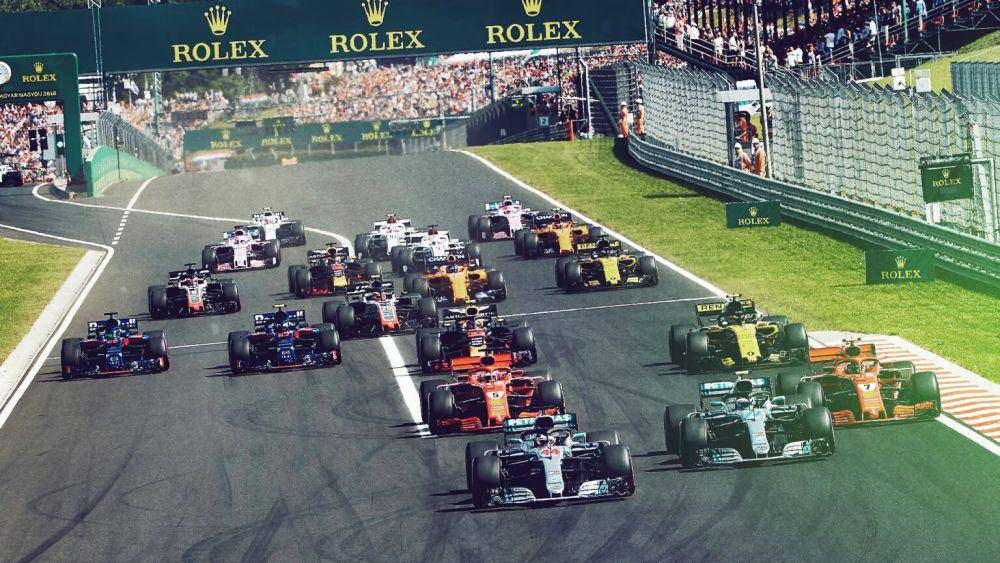 balapan F1 di Sirkuit Hungaroring (formula1.com)