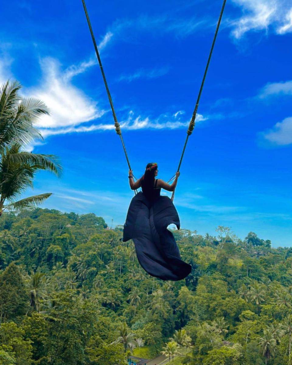 Spot Ayunan Instagramable di Bali. (instagram/bali.swing)