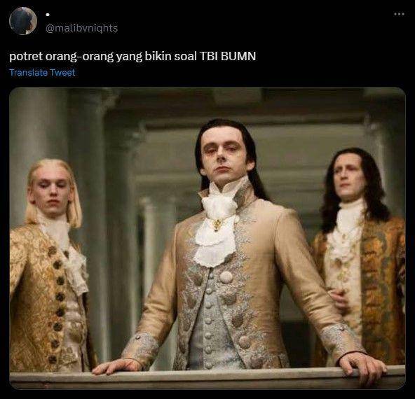 meme tes bahasa Inggris BUMN (twitter.com/malibvniqhts)
