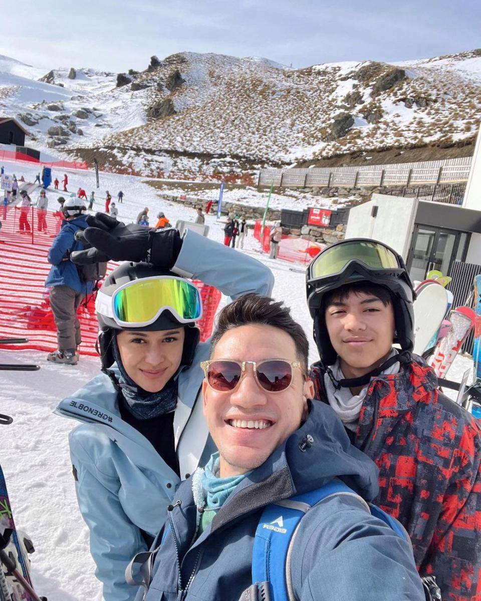potret liburan keluarga Andrew White dan Nana Mirdad di New Zealand (instagram.com/andrew.white._)