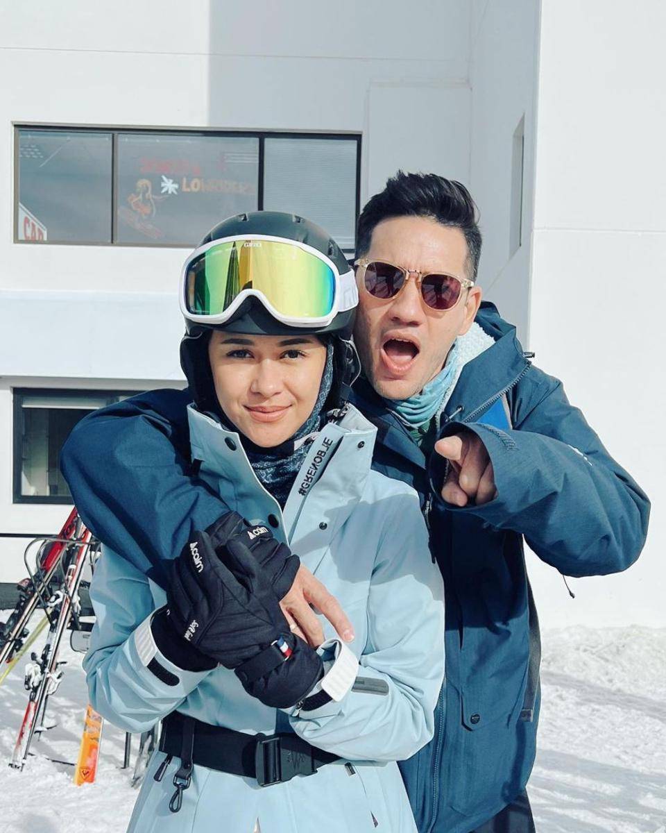 potret liburan keluarga Andrew White dan Nana Mirdad di New Zealand (instagram.com/andrew.white._)