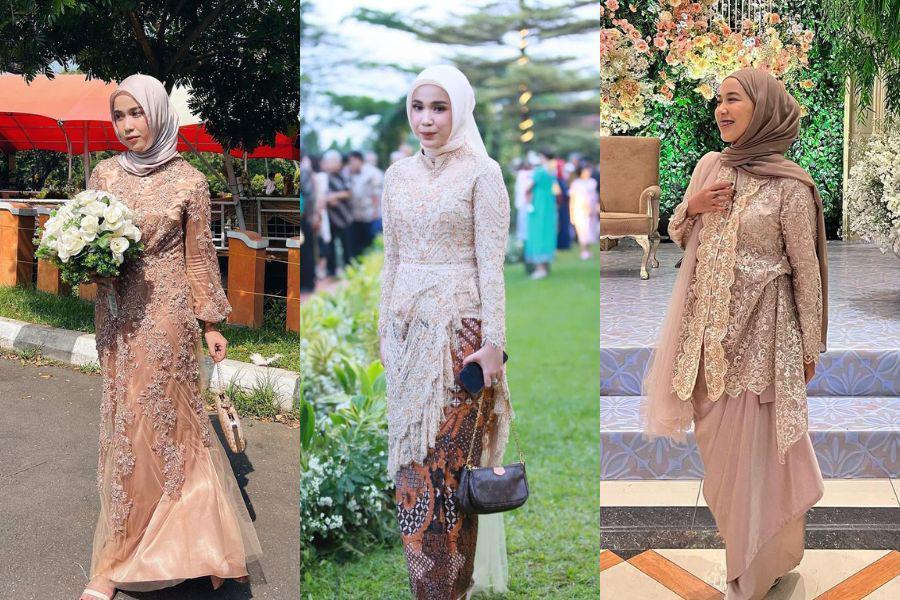7 Style Kondangan Brokat ala Indy Jurnal Risa, Cocok untuk Hijabers