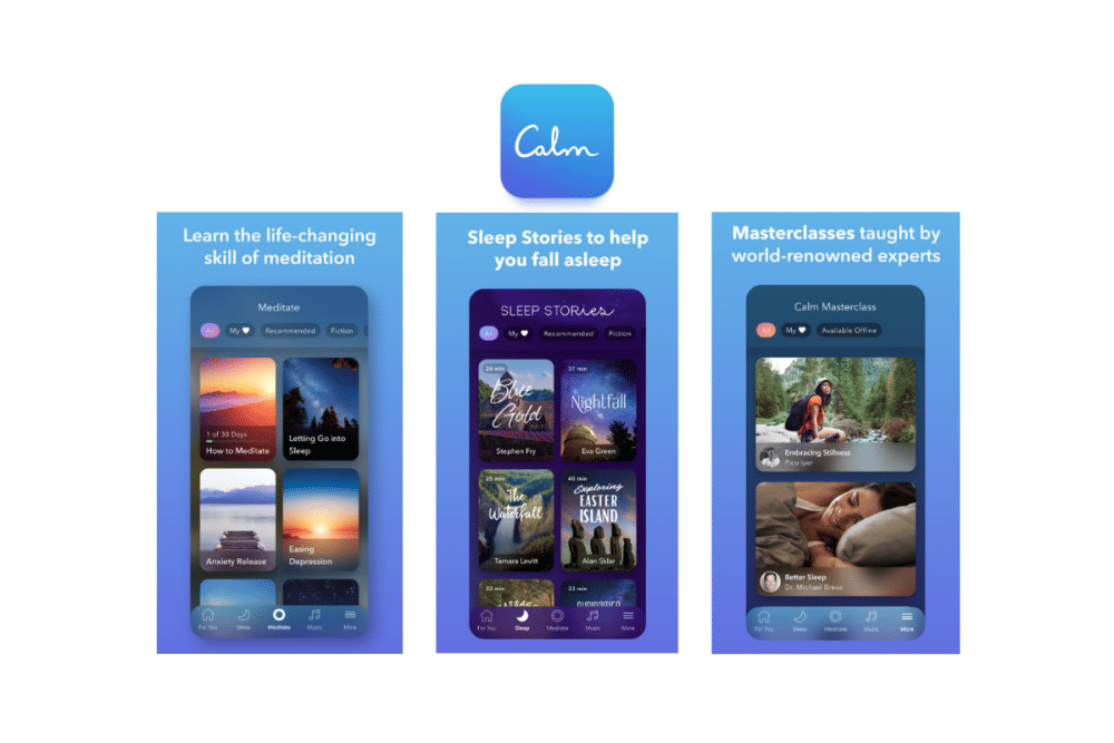 Aplikasi Calm (dok. Google Play/Calm)