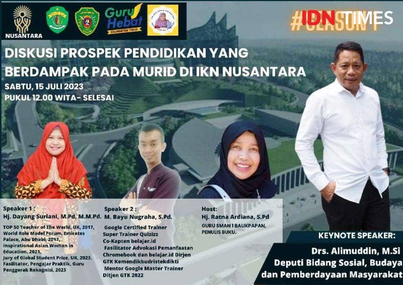 Diskusi prospek pendidikan di IKN (IDN Times/Ervan)