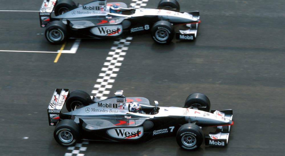 mobil F1 McLaren pada 1998 (twitter.com/F1)