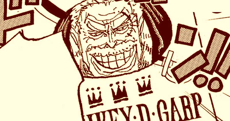 Poster bounty Garp. (mangaplus.shueisha.co.jp/One Piece)