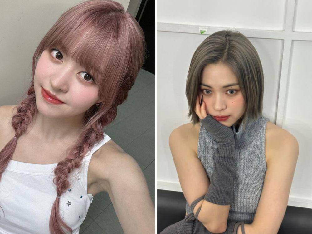 inspirasi warna rambut ala idol cewek Korea (instagram.com/nmixx_official/itzy.all.in.us)