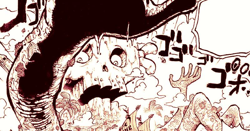 Avalo Pizarro merasuki Pulau Hachinosu. (mangaplus.shueisha.co.jp/One Piece)