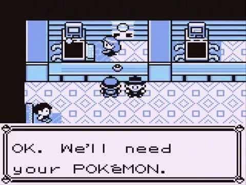 gameplay Pokemon Blue di GBC (youtube.com/ZLooLS)