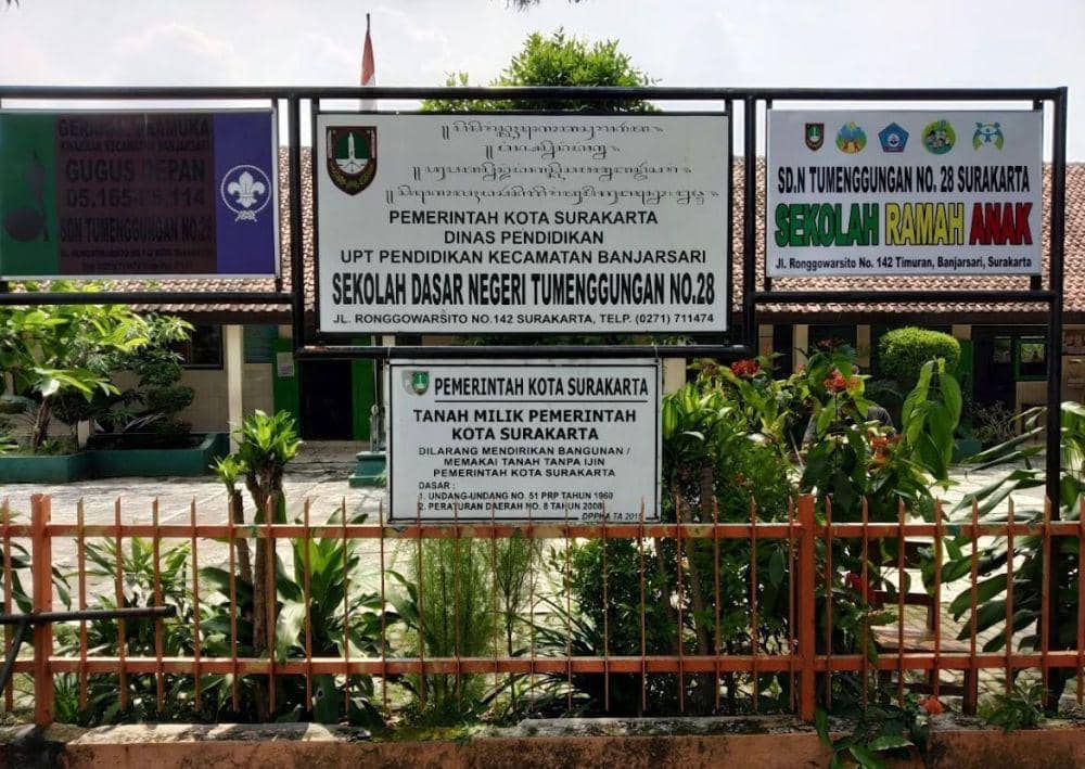 SD Tumenggungan Solo. (Dok/google maps)