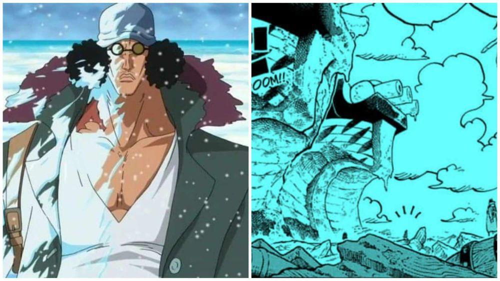 One Piece 1087 Beri Petunjuk Kalau Kekuatan Fisik Kuzan Dahsyat