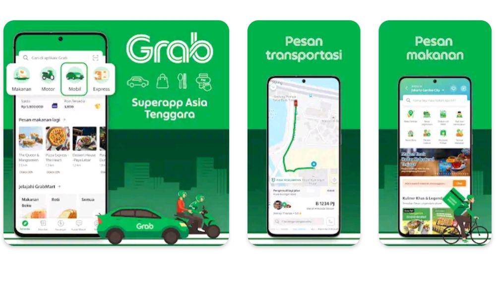 potret aplikasi Grab (Grab Holdings/Grab)