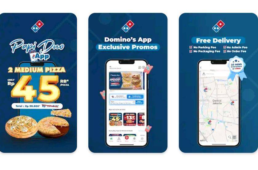 potret aplikasi Domino's Pizza Indonesia (Domino's Pizza Indonesia/Domino's Pizza Indonesia)