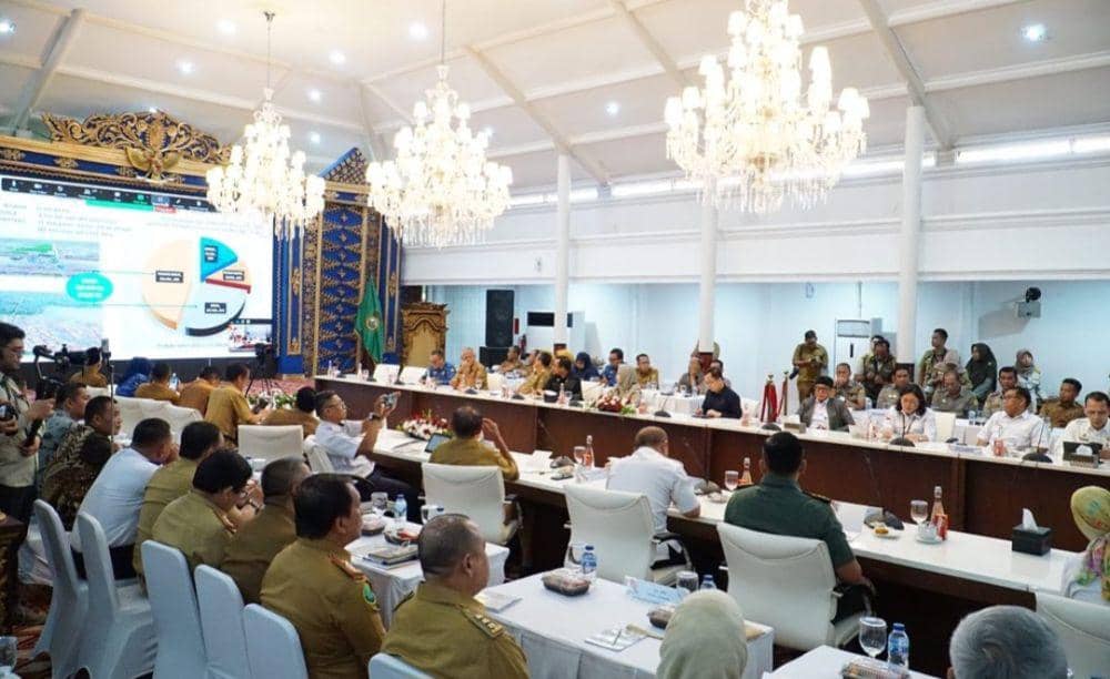 Rapat Kordinasi dalam mengantisipasi El Nino (Dok: PemproV Sumsel)