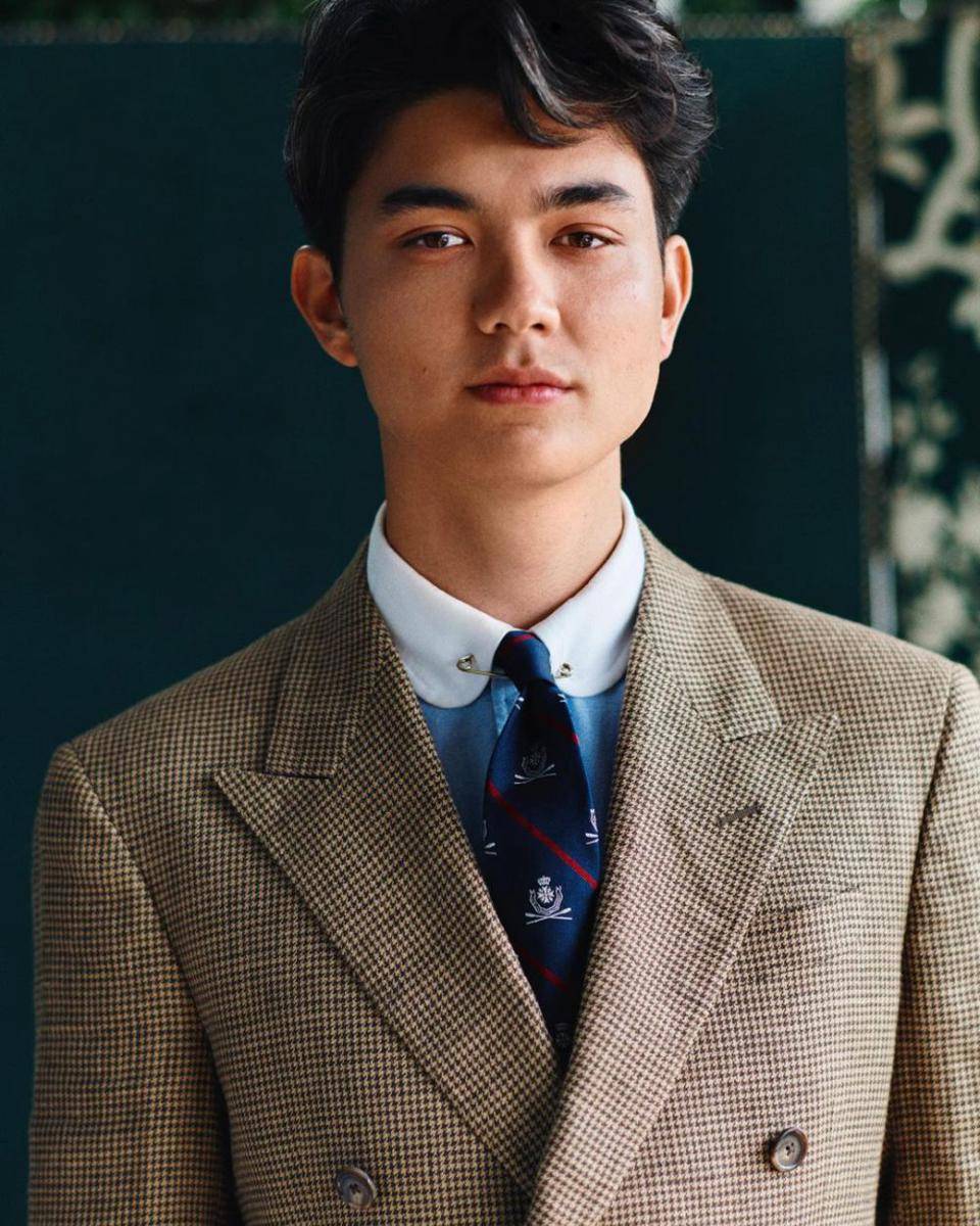 William Gao kenakan Polo Ralph Lauren (instagram.com/poloralphlauren)